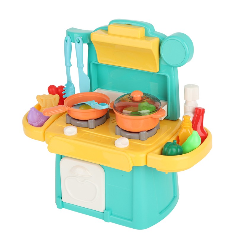 Child Simulation Cookware Cooking Scenes Kitchen Set Play House Pretend