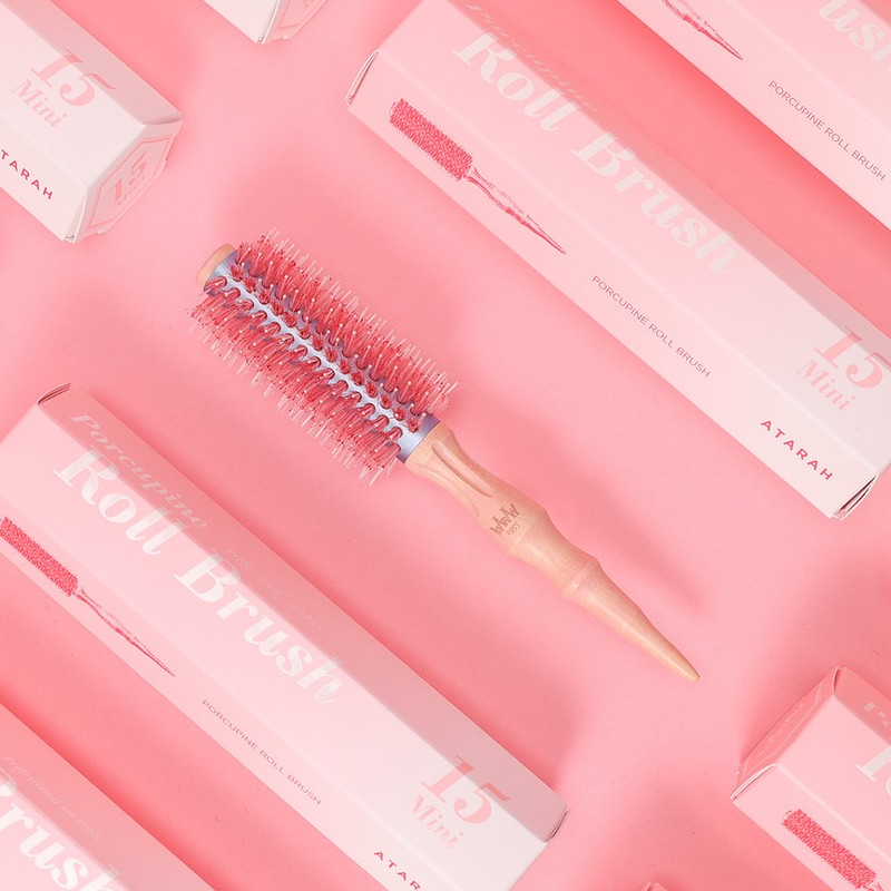 Atara Cherry Blossom Giant Roll Mini Roll Dry Roll Comb