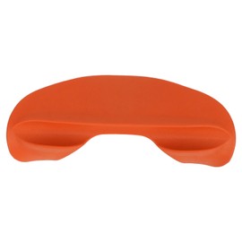 TPE Dumbbell Squat Protector Sturdy Effective Cushioning Dumbbell Squat Protective Cover for Fitness Training Orange