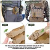 Molle Handcuff Pouch, Handcuff Case for Duty Belt/Tactical Vest, Handcuff