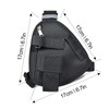 YNIBST Walkie Talkie Multipurpose Triangle Chest Bag Portable Vest Mini