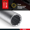 Teng Tools 7/16 Inch 12 Point SAE Deep 1/4 Inch