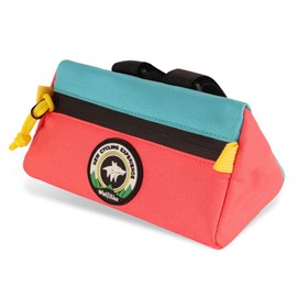 WLDOCA Scooter Basket for Kids Colourful Gravel Bike Front Handlebar Bag Waterproof Bike Triangle Bag with Built-In Key Fob for Boys Girls Mtb Road Bike,B,1