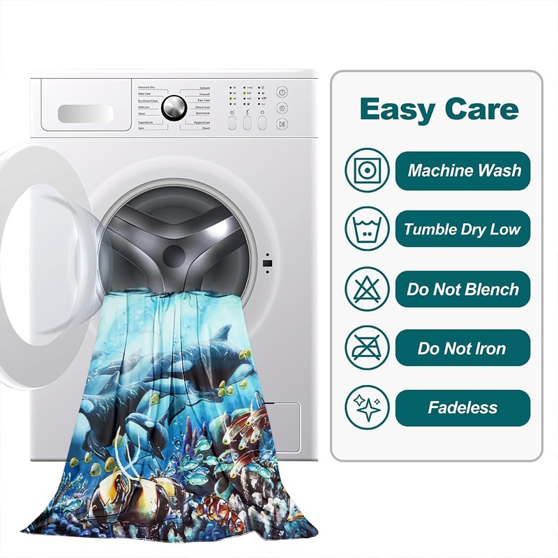 Zomer Beach Towel 70 x 140 cm, Printed Microfibre Bath