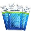 HushBumps Ultra-Quiet Bumpers for Interior Doors Doors, Clear
