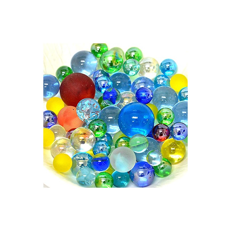 Marbles, Assorted Mix, Approx. 10.6 oz (300 g)