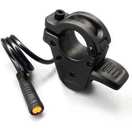 Electric Bike 3pin Female Thumb Throttle Yellow Waterproof Plug Throttle for BBS01 BBS02 BBSHD Mid Motor Electric Bicycle Accessories
