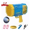 Automatic Handheld Bubble Machine Cool Fan Mode 69 Bubble Holes
