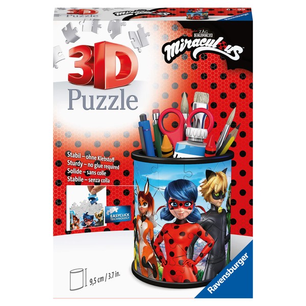 Ravensburger 11278 Miraculous Tales of Ladybug & Cat Noir 3D