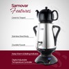 ETHNIQ - Electric Samovar | 4L Stainless Steel Tea Maker