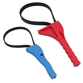 AB Tools Boa Constrictor Strap Wrenches Rubber 16-90mm Multipurpose DIY Plumbing Pair