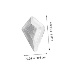 Healeved Flatback Nail Charms and Rhinestones for DIY Nail Art Multi Shapes for Creative Manicure for Home Use and Craft Projects