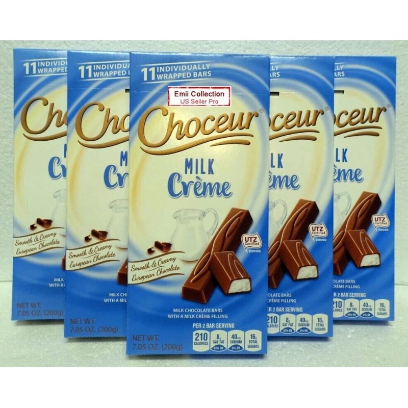 Choceur Milk Crème Smooth & Creamy European Chocolate 7.05oz 200g