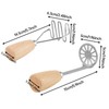 Minnhua Potato Mashers 2PCS Potato Masher Stainless Steel Potato Ricer