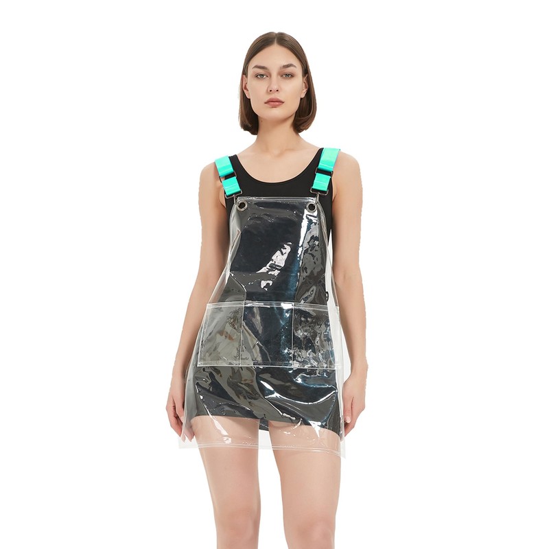 MIKI WELL Cross-back Adjustable Apron With 3 Pockets Hair Salon
