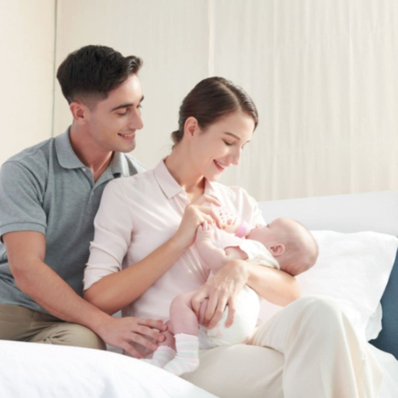 Pigeon Flexible Slim Neck Baby Bottle for 0+ Months Babies,