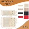 Azlanway Bra Extender 8 Pieces 4 Rows 4 Hooks 3