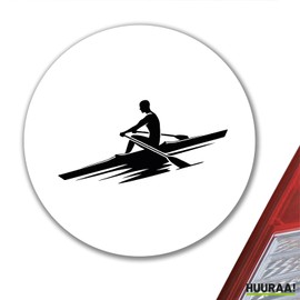 Huuraa Sticker Rowing Gift 10 cm Sticker Rowing Gift Idea