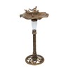 Alpine Corporation TEC316SLR Solar Gold Birds and LED Light BIRDBATHS