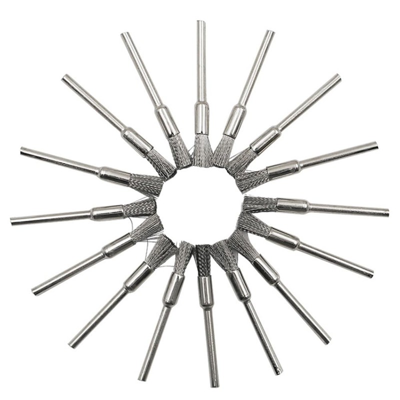 Bestgle 45pcs Steel Wire Wheel Brushes Polishing Set Buffing Accessories