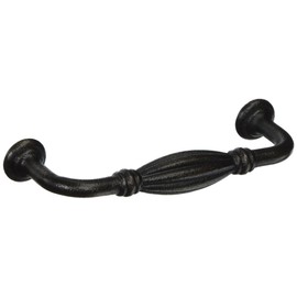 Emtek 86220MB EMT Fluted Fixed Pull