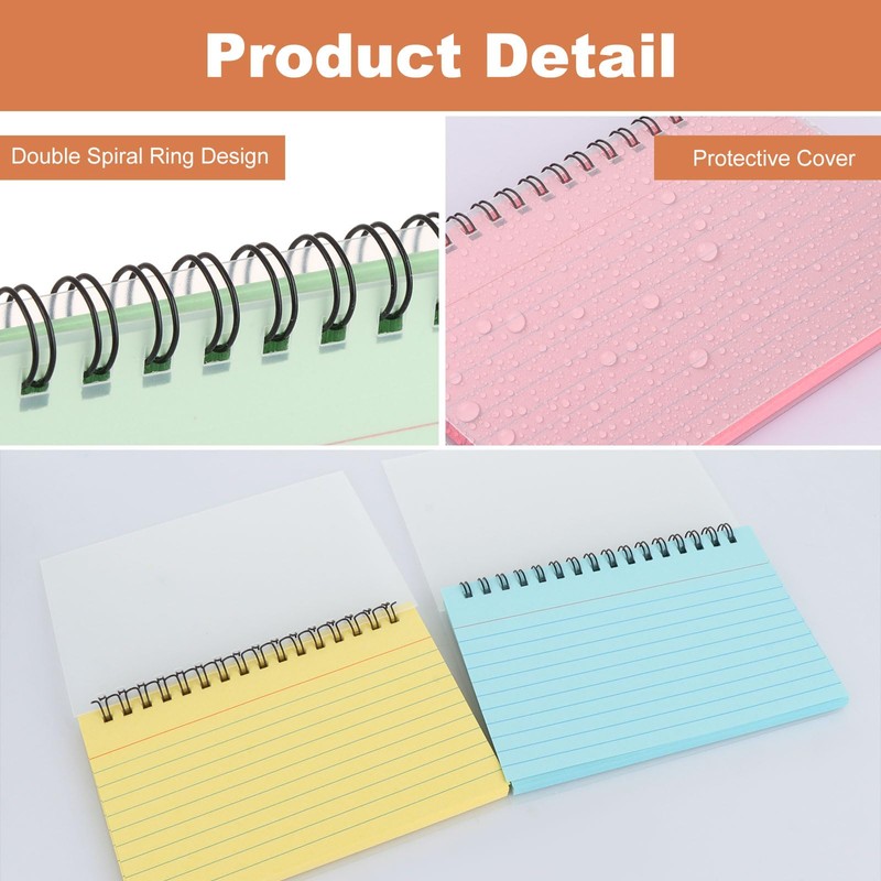 ZOFUN 8 Pcs Flash Cards, 15 x 10 cm Index
