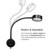WeFoonLo 5W Wall Mounted Reading Light Flexible Gooseneck LED Sconce