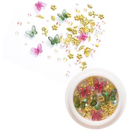 Healvian Nail Rhinestone Stickers Set Nail Art Accessories for Home Salon Use and Fashionable Decorations for Natural False Elegant Charm for Stunning Manicure Designs