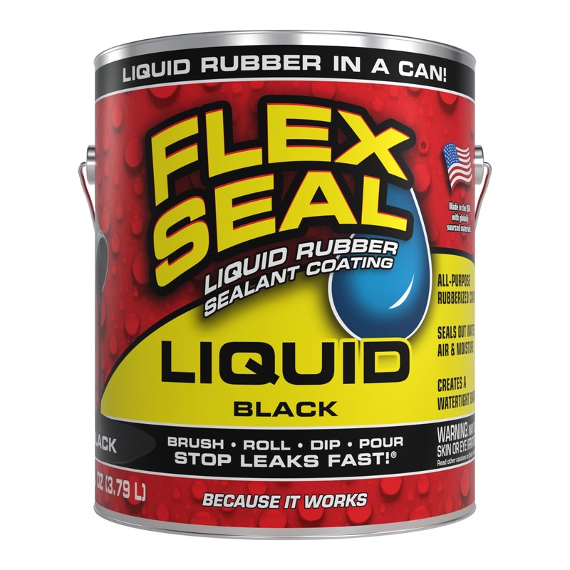 Flex Seal Liquid, Rubber Coating Sealant, Waterproof, Flexible, Breathable, and