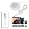 Kodrily DIY Pillow Speaker, ABS 3.5mm Mini Stereo Speaker Wired,