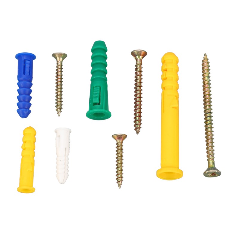 232Pcs Self Tapping Screw Flat Cross Head Carbon Steel 5