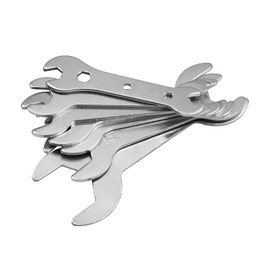 Xuzimaoyi Wrench Set Single Mouth, Spanner Single End Spanner Set, U-Shaped Opening Plated Slacet Wrench Set, Single-Port Wrench Set (Dual-Port)