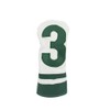 Scott Edward 1/3 Pcs Golf Club Covers, PU Big Number