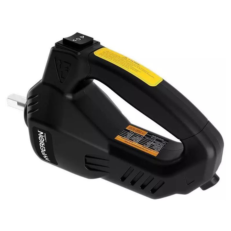 Hyperion Lift-Assist 12V Portable Hydraulic Jack, Inflator, Wrench Kit