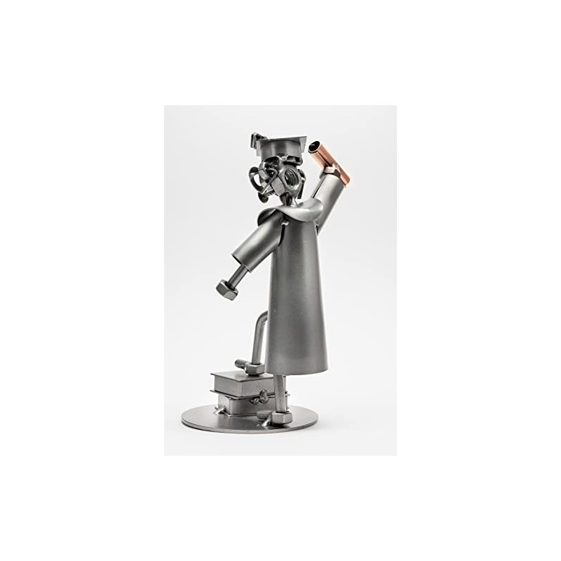 STEEMO Screw Man Figure: Bachelor Academic Master Graduate Gift Metal