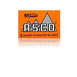 100 Asco Super Stainless Razor Blades