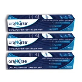 Oranurse OraNurse Unflavoured Toothpaste 50ml - Pk of 3
