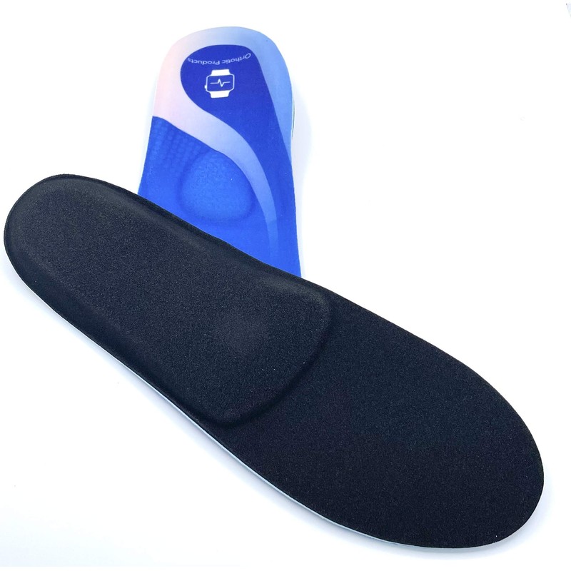 SoleM8 Full Length Orthotic Insole with Metatarsal Dome (7.5-7)