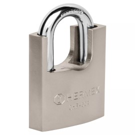Hermex CHR-60A 60 mm iron padlock with armor, anti-pick key