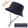 Lanzom Womens Waterproof Bucket Sun Hat Outdoor Beach Boonie Rain