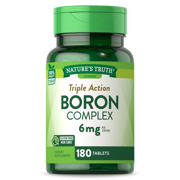 Triple Action Boron Complex | 6mg | 180 Count |