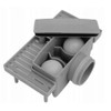 AQUA HEATING Ball Syphon NBR Double Wing Seal 36-38mm Grey