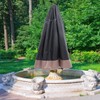 Yardwe Garden Fountain Cover, 420D Polyester, Waterproof, Protection Against Rain,