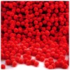 The Crafts Outlet Polyester Pom Poms, solid Color, 5mm/0.20-inch, 5000-pc,