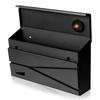 Ydocabinit Wall Mount Mailbox, Large Capacity Mailbox for House, Visibility