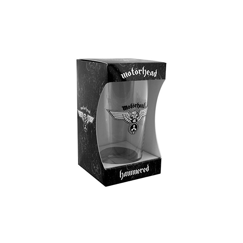Motorhead Hammered Drinking Glass