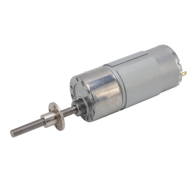 DC24V Self Locking Worm Gear Motor High Torsion Speed Reduction