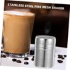 CIYODO Stainless Steel Sugar Shaker Fine Mesh Sifter Lid Powder
