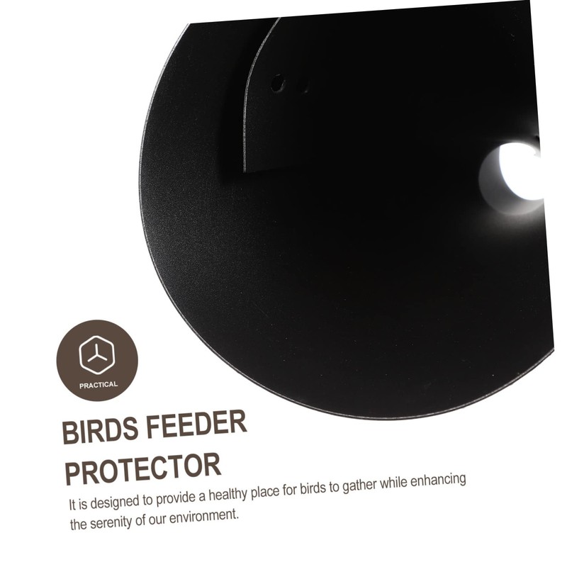 KONTONTY Wild Bird Feeder Squirrel Durable PVC for Outdoor Birds