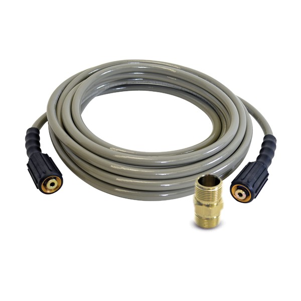 Simpson Cleaning 40224 Morflex Series 3300 PSI Pressure Washer Hose, Cold Water Use, Inner Diameter, Natural, 25-Feet (1/4 Inch)
